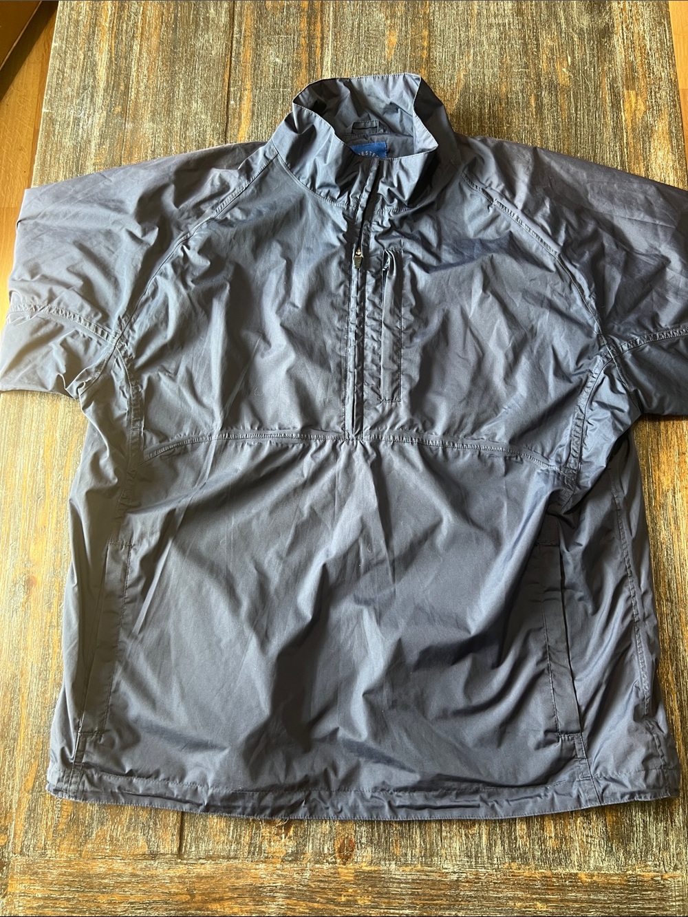 Men's Golf Windbreaker Half-Zip Jacket - Navy - Forrester’s.